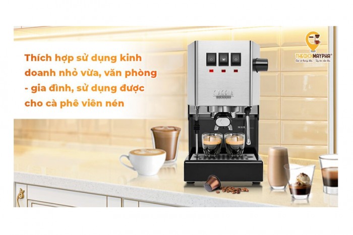 M Y Pha C Ph Gaggia Classic Pro Gi Khuy N M I To N Qu C Kinghome Vn