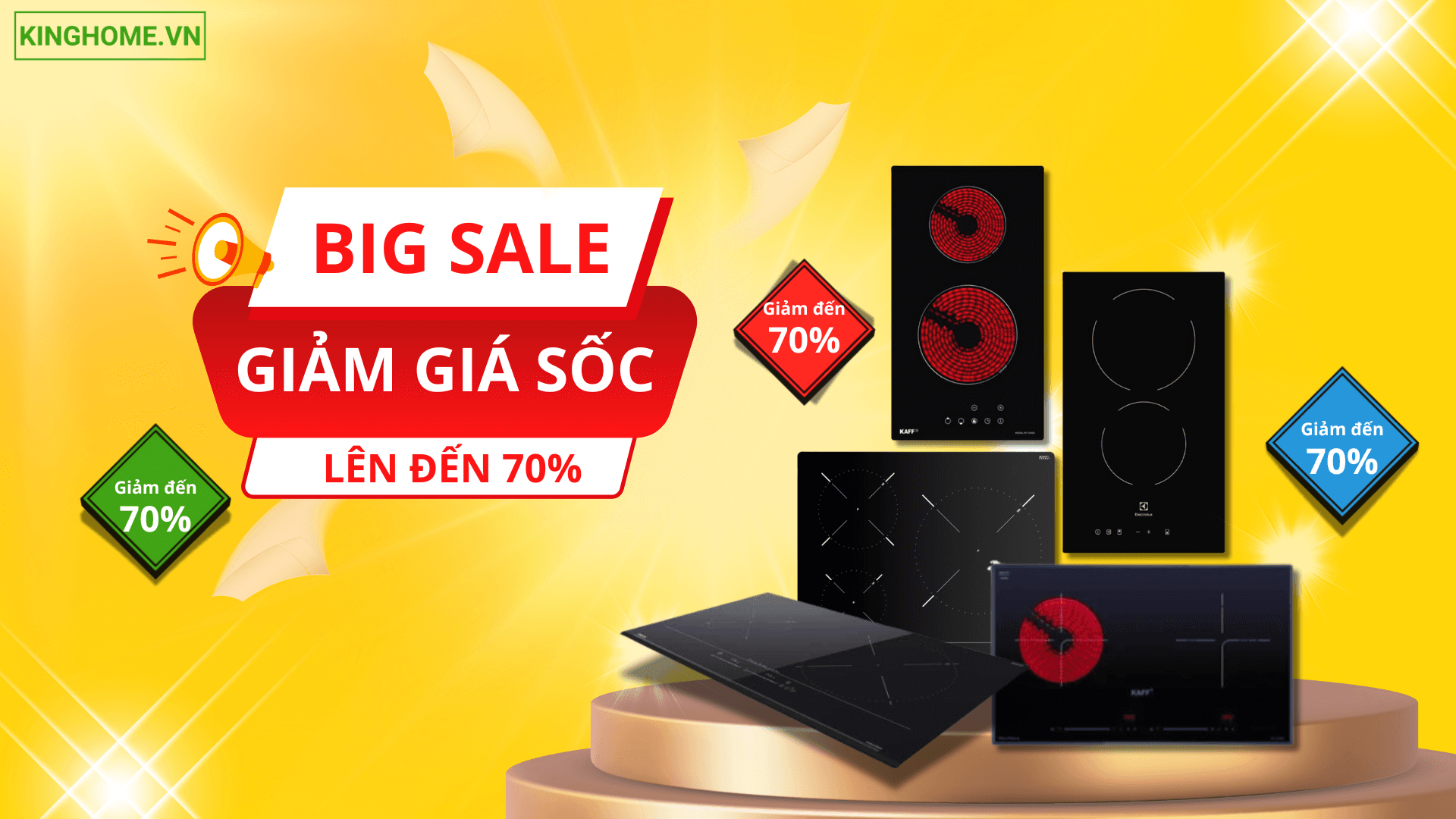 Xả kho Bếp điện từ - hồng ngoại giá sốc