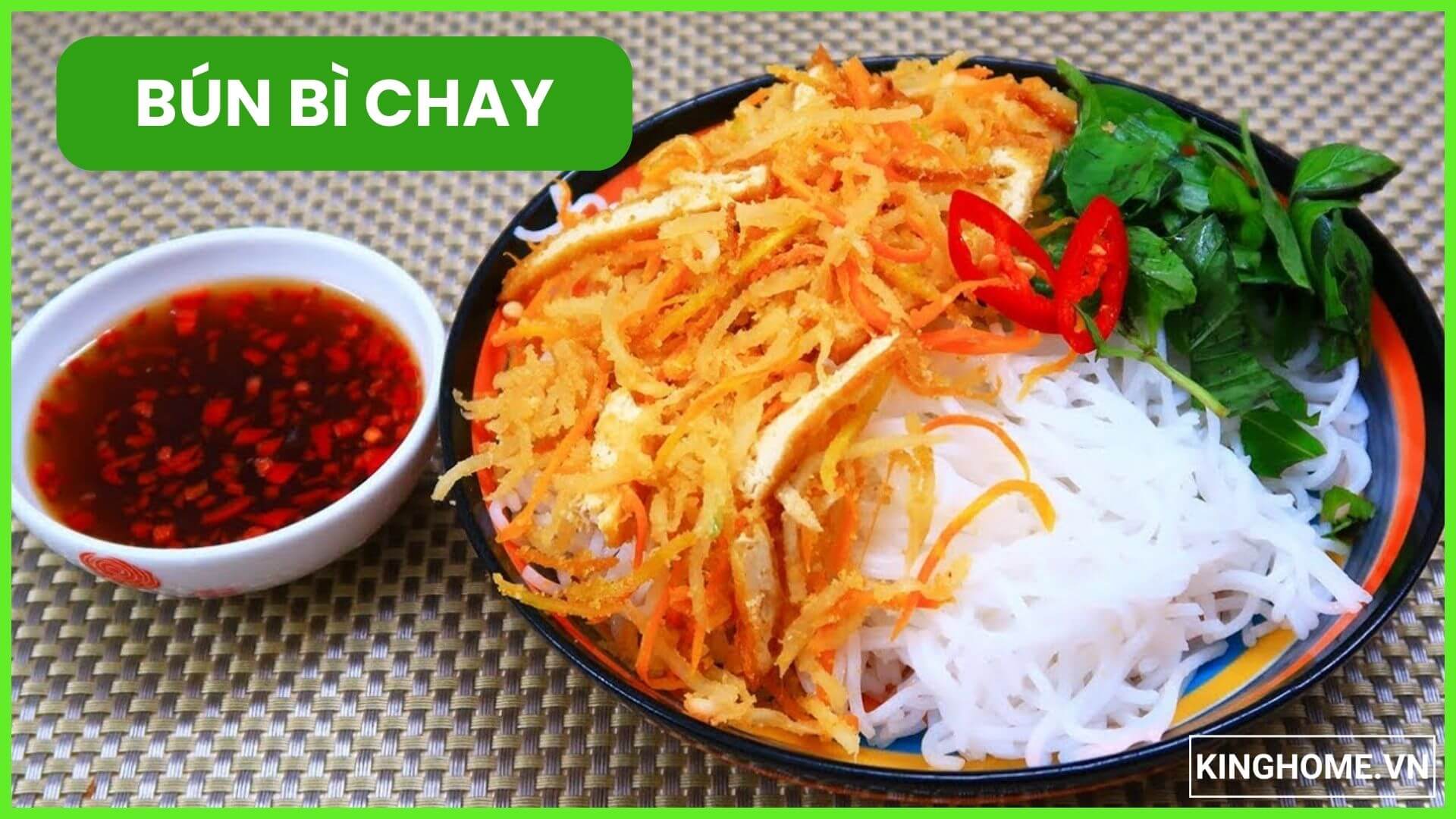 Cách làm bún bì chay đơn giản, thơm ngon cho ngày rằm