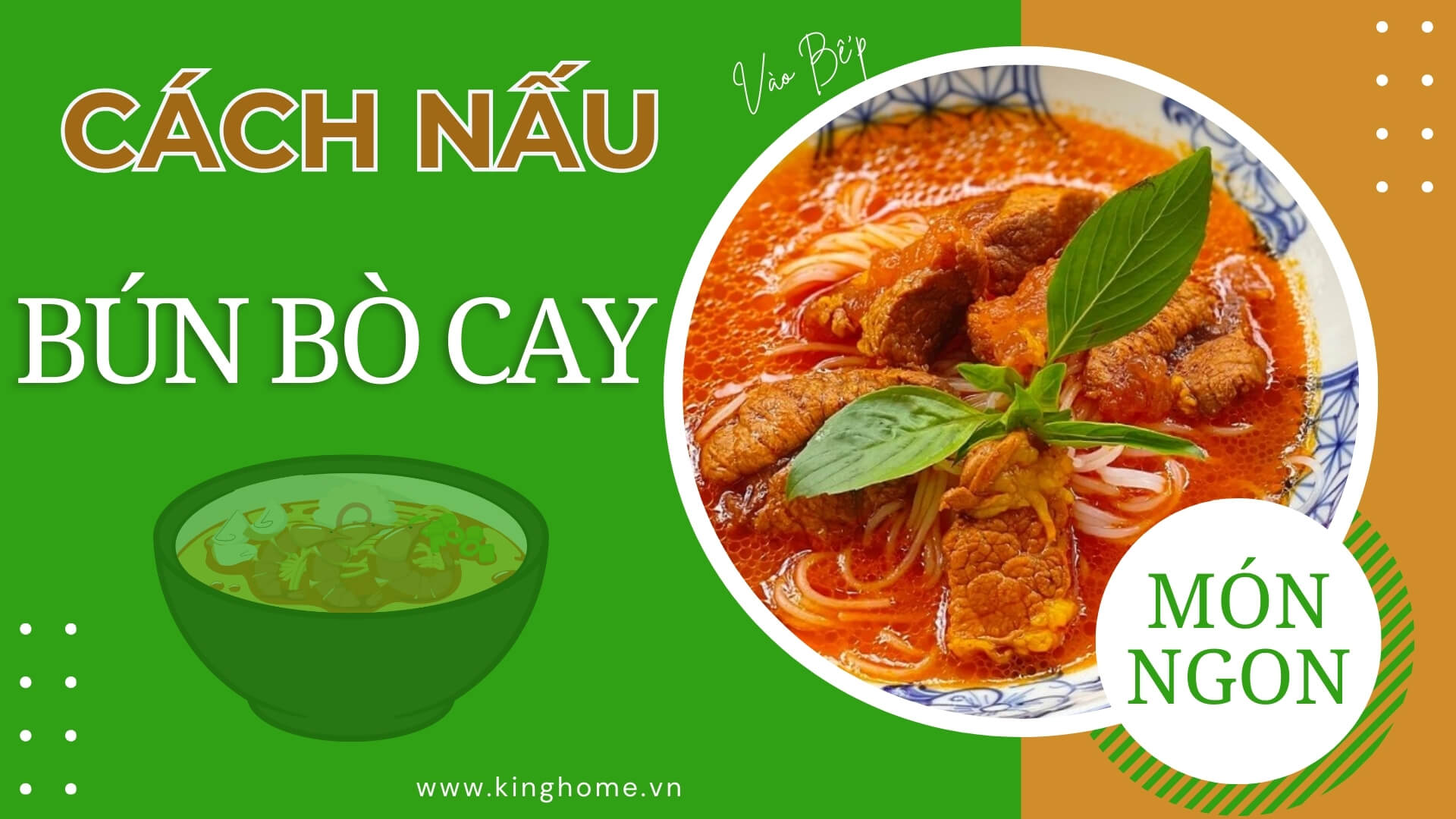 Cách nấu bún bò cay, món ăn xứ Bạc Liêu thơm ngon cực hấp dẫn