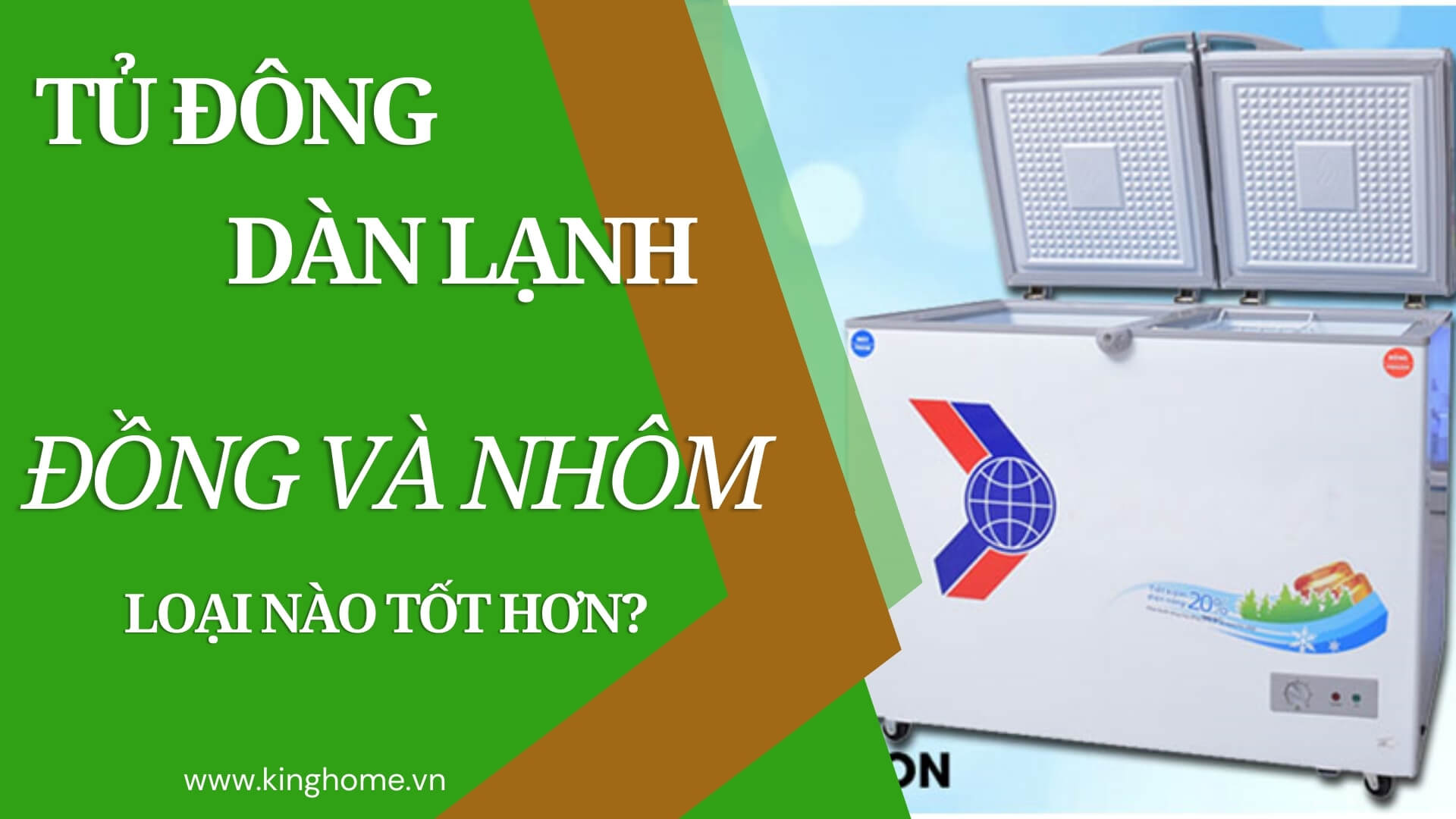 So sánh tủ đông dàn lạnh bằng đồng và nhôm: Loại nào tốt hơn?