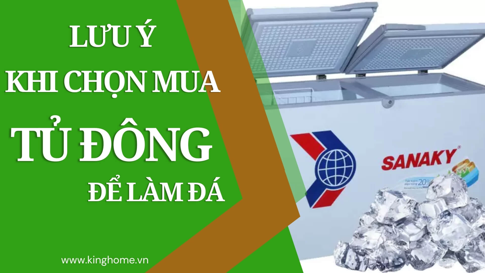 Những điều cần lưu ý khi chọn mua tủ đông để làm đá