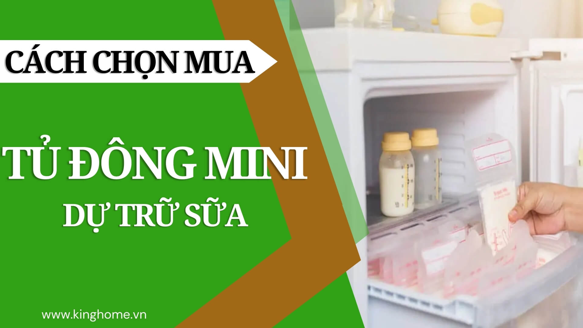 Cách chọn mua tủ đông mini dự trữ sữa chất lượng, phù hợp với nhu cầu của bạn