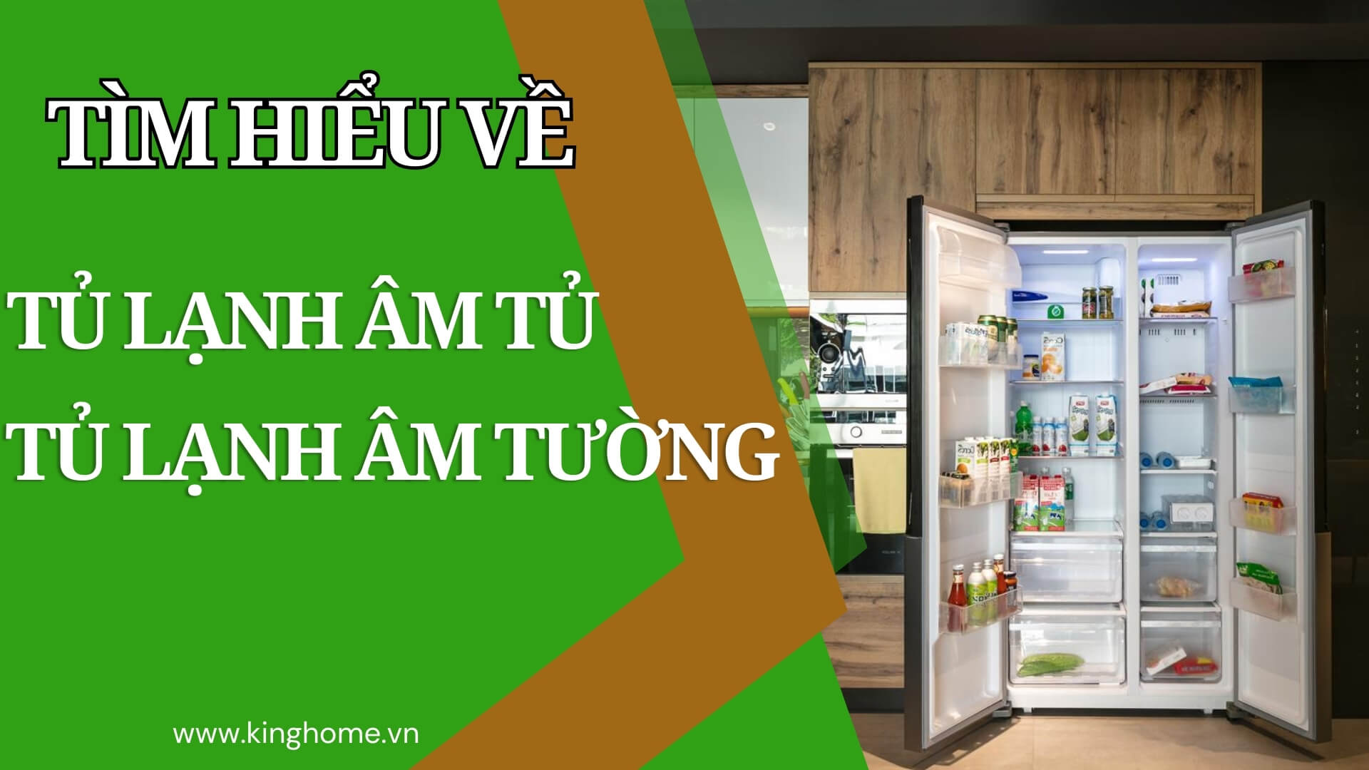 Tủ lạnh âm tủ, âm tường là gì? Những lưu ý cần thiết khi chọn mua tủ lạnh âm tủ