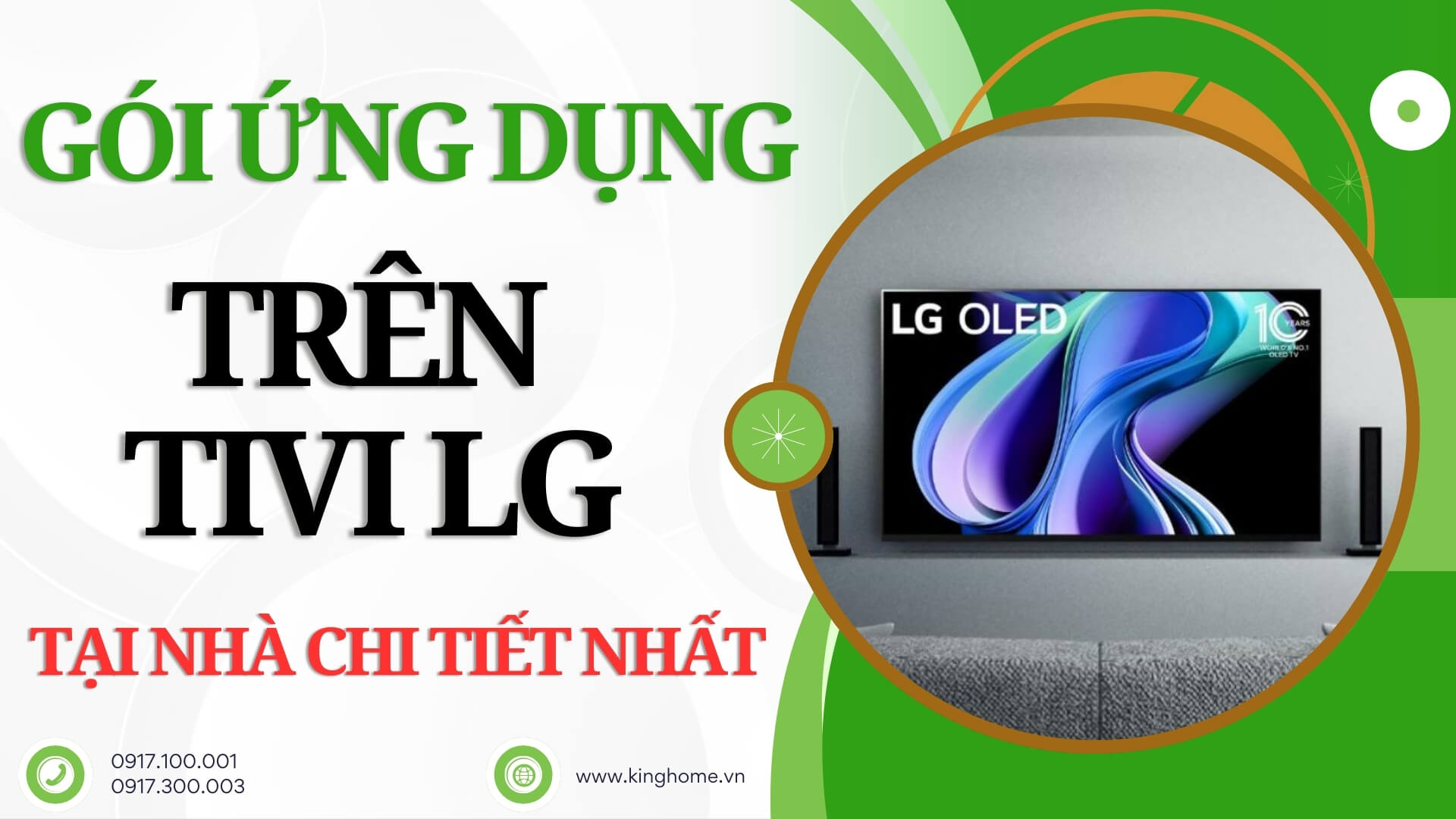 Hướng dẫn kích hoạt các gói ứng dụng trên tivi LG tại nhà chi tiết nhất