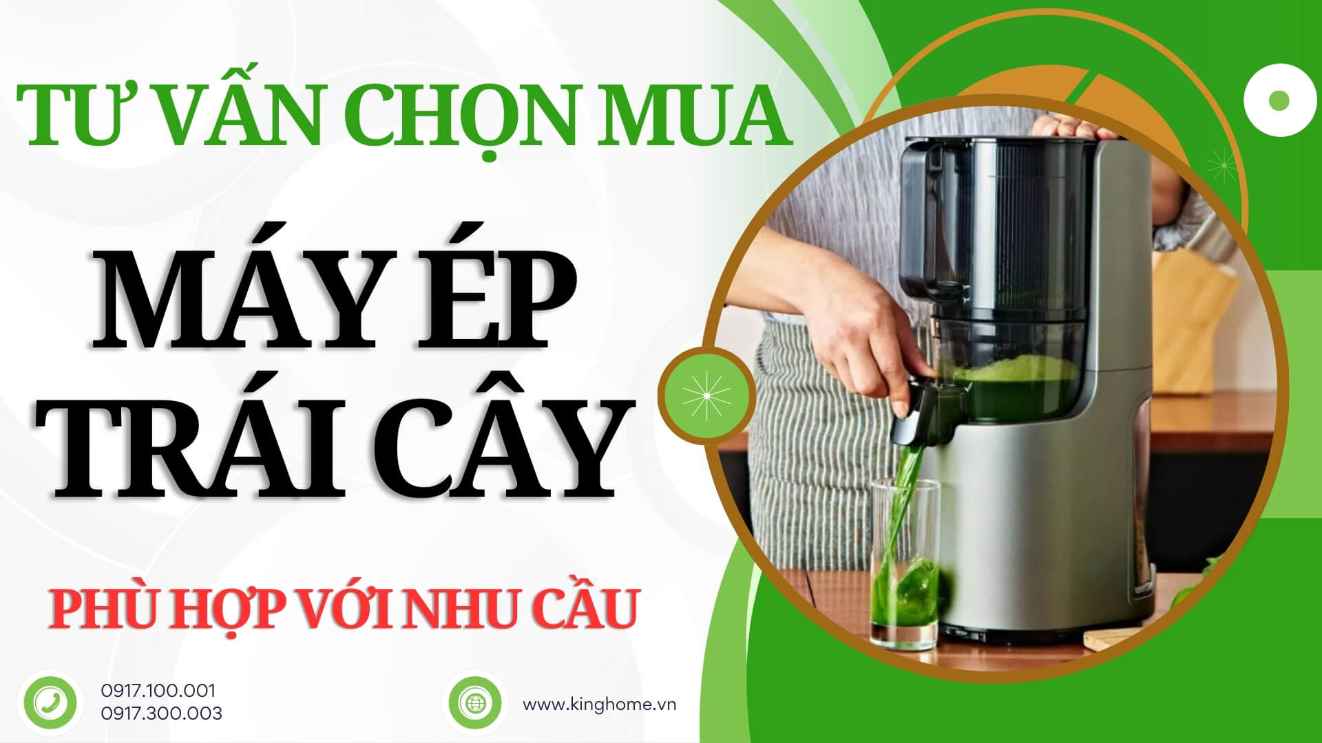 Tư vấn chọn mua máy ép trái cây phù hợp với nhu cầu