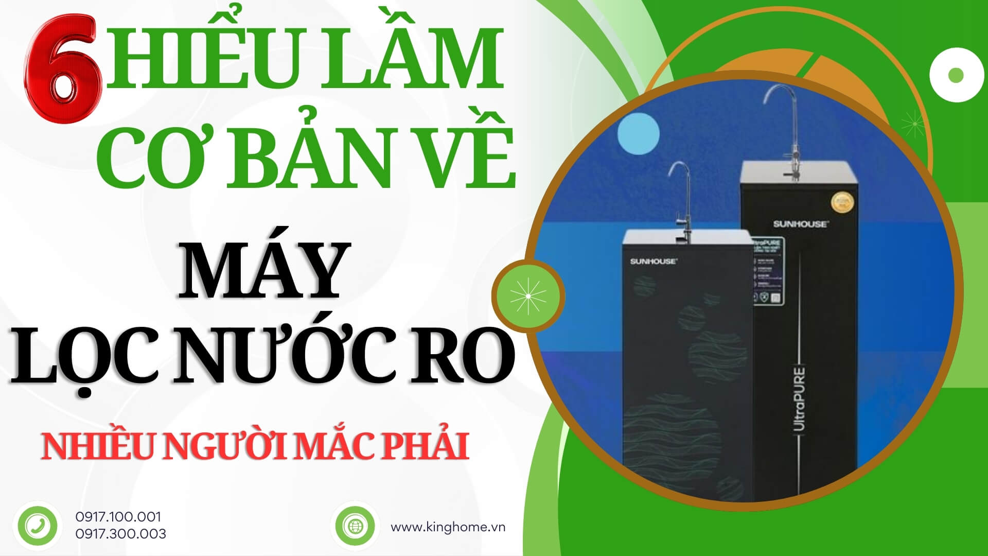 6 hiểu lầm cơ bản về máy lọc nước RO nhiều người mắc phải