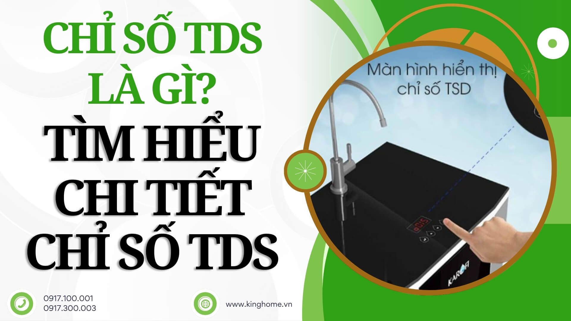 Chỉ số TDS là gì? Tìm hiểu chi tiết chỉ số TDS