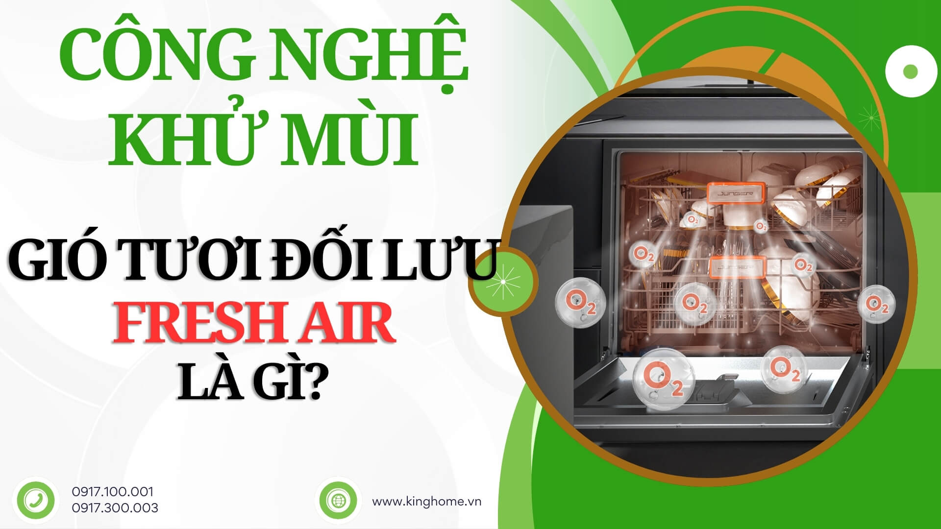 Công nghệ khử mùi bằng gió tươi đối lưu Fresh Air là gì?