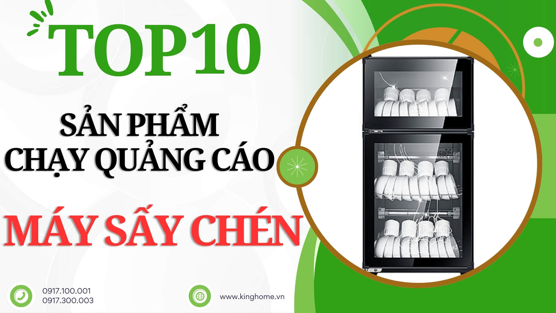 Sản phẩm chạy quảng cáo máy sấy chén