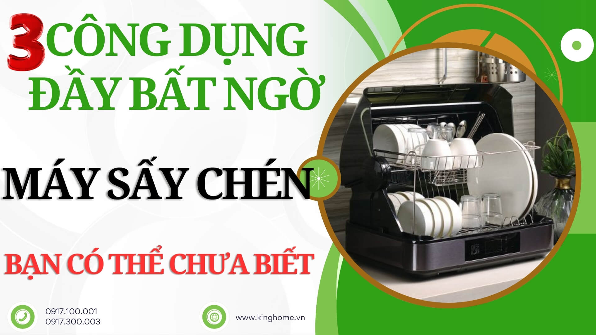 3 công dụng đầy bất ngờ của máy sấy chén mà bạn có thể chưa biết