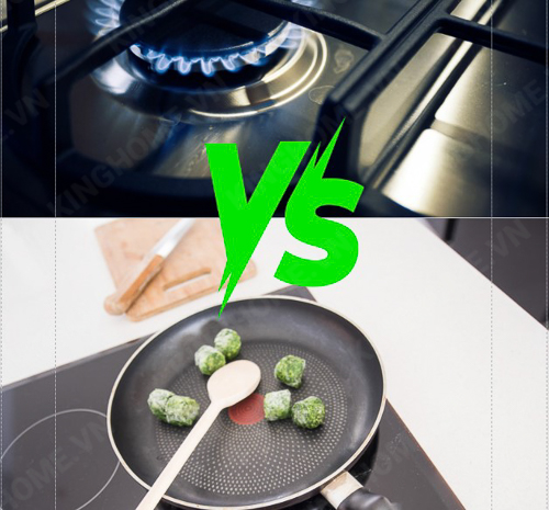 So sánh sự tiết kiệm giữa bếp từ và bếp gas