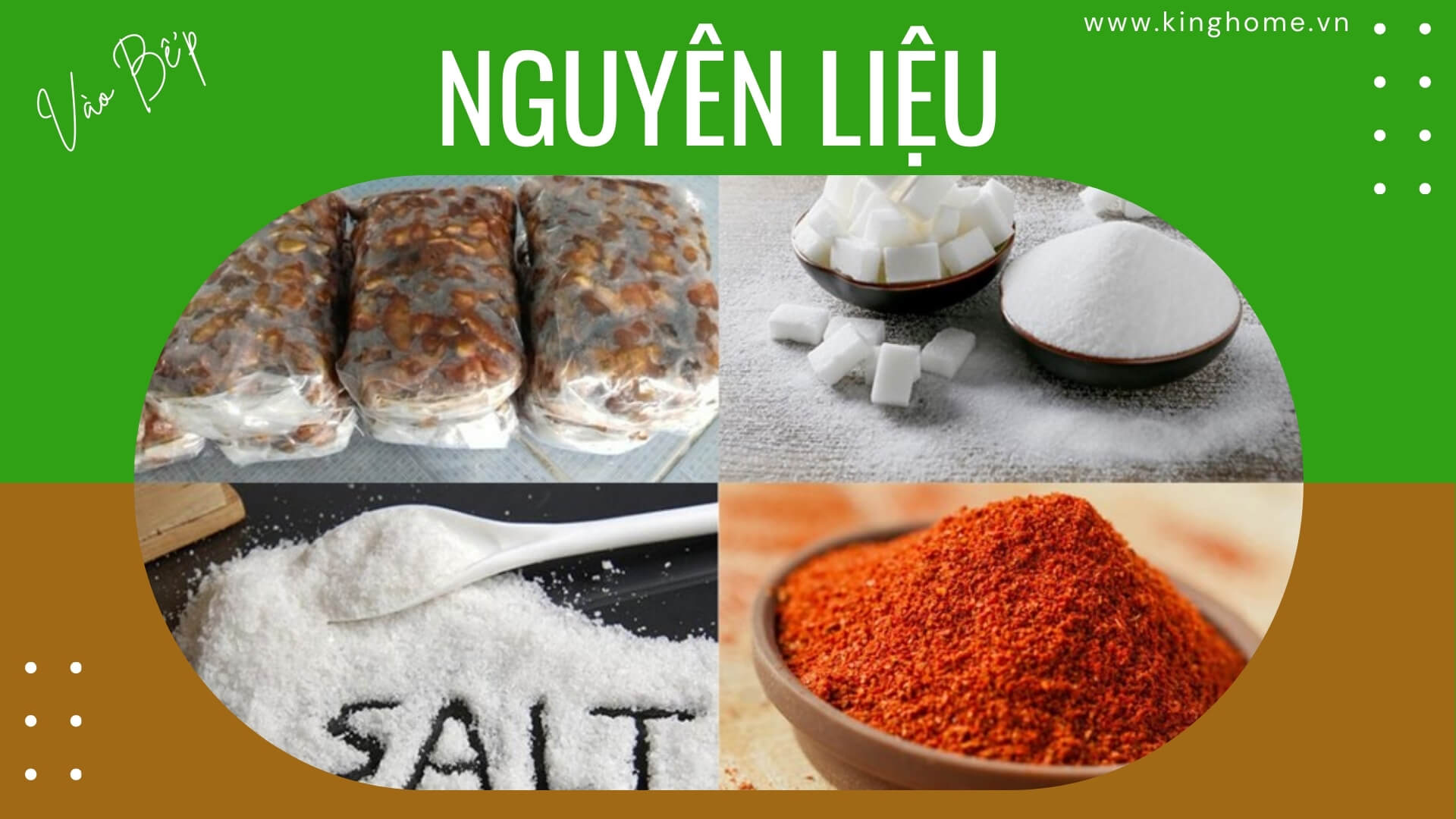 Nguyên liệu Kẹo mứt me viên chua cay