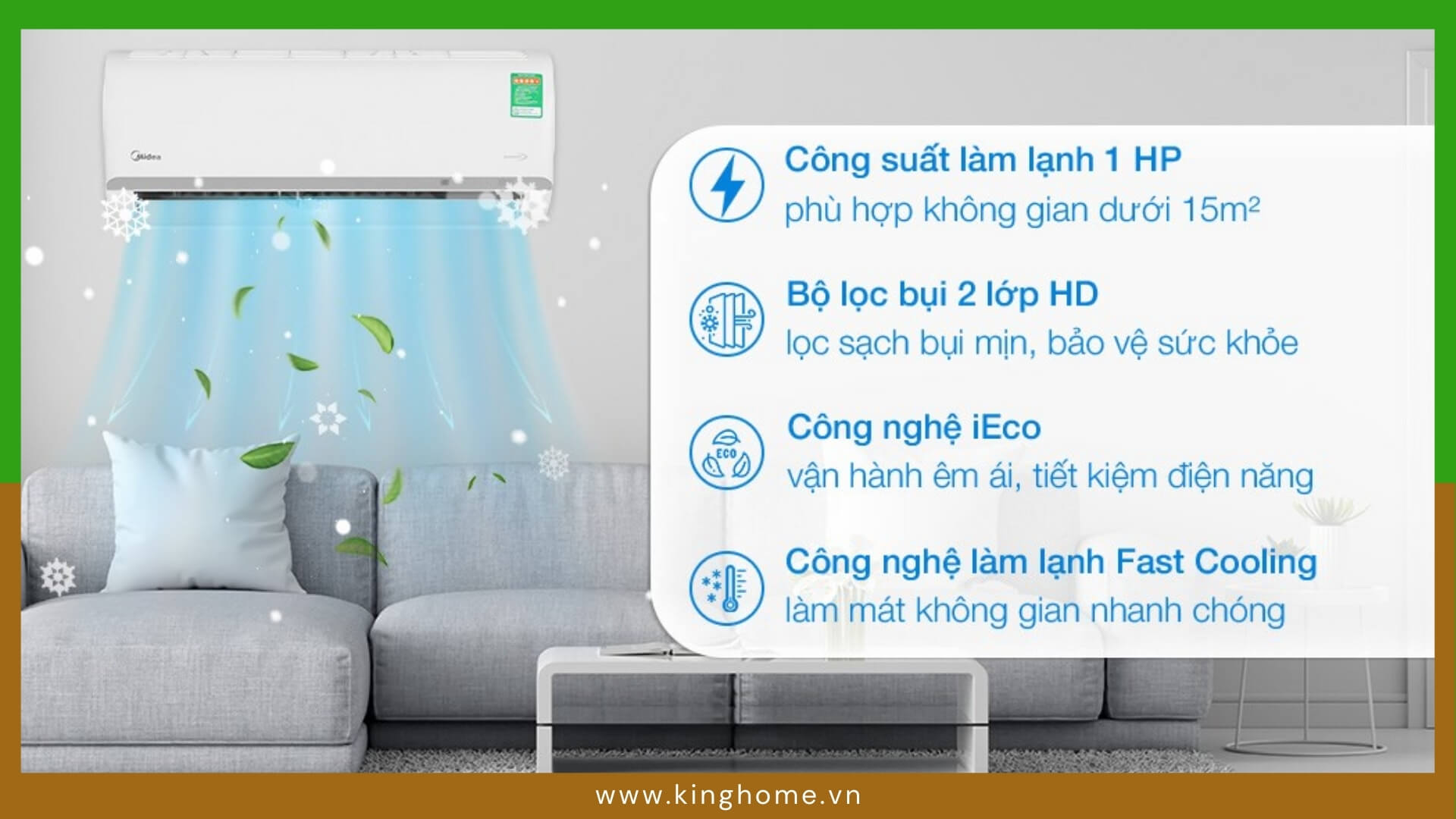 Chế độ tiết kiệm năng lượng (Energy Saver Mode) hoặc quạt thông minh (Fan Smart Mode)