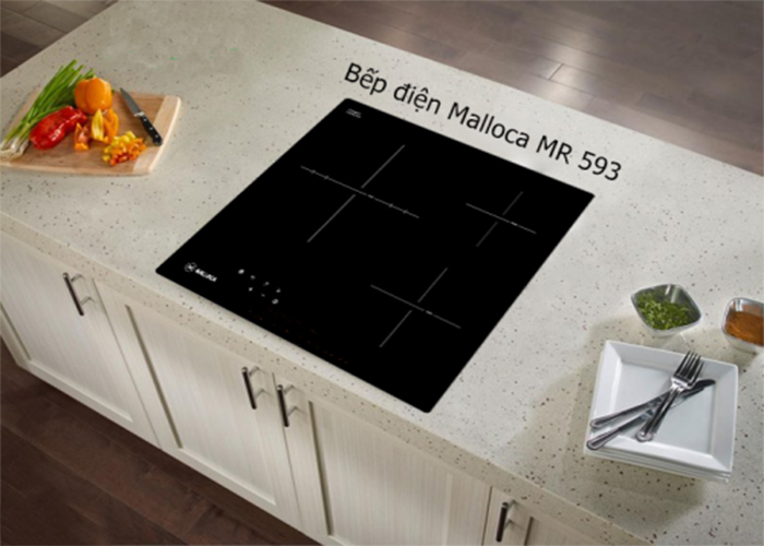 Bếp điện hồng ngoại Malloca MR-593 không sinh khí độc khi nấu
