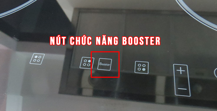 Chức năng Booster của Bếp điện từ Faster Inverter 360