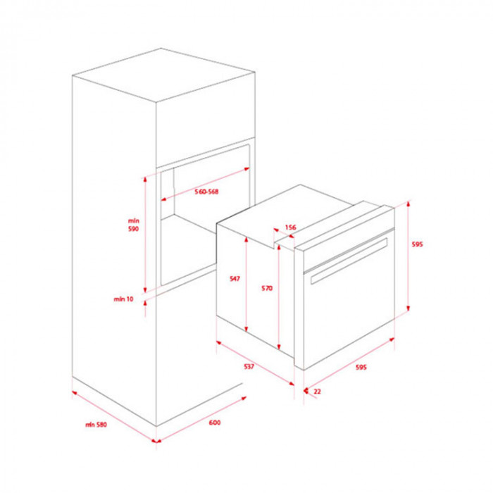 Lò nướng Teka HLB 840