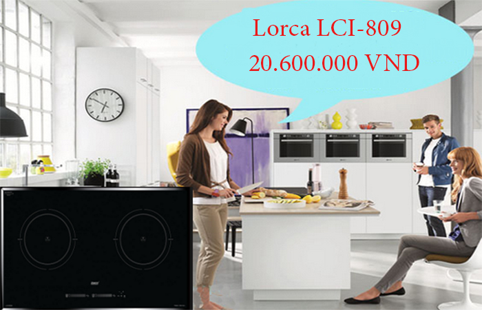 Bếp điện từ Lorca LCI-809 với giá cạnh tranh