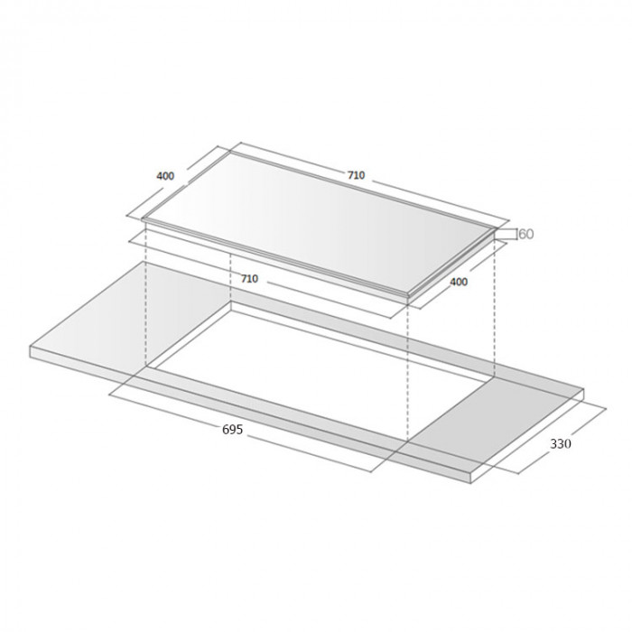 Bếp điện từ Giovani G-271 TC