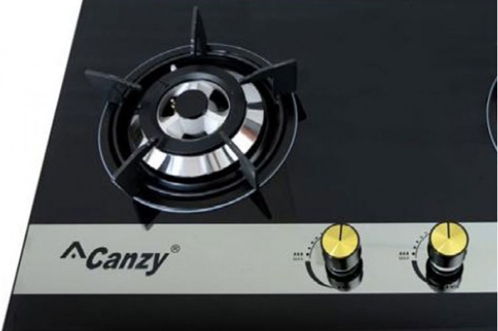 Bếp gas âm Canzy CZ-488B có mặt kính dày chịu lực