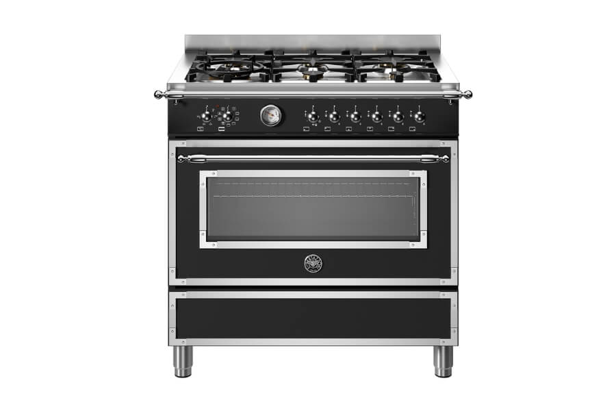 Bếp gas kết hợp lò nướng Bertazzoni HER96L1ENET