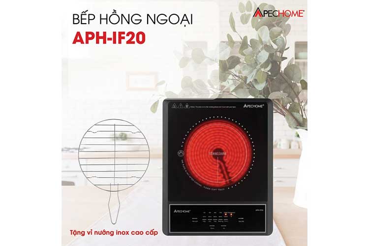 Bếp hồng ngoại đơn Apechome APH-IF20