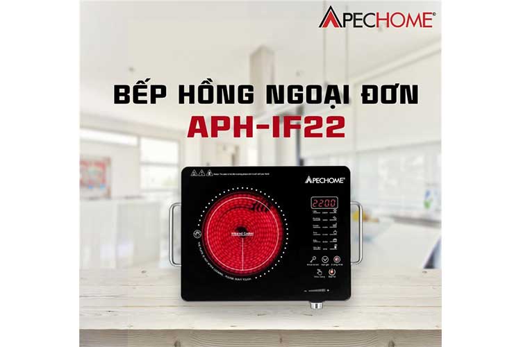 Bếp hồng ngoại đơn cao cấp Apechome APH-IF22