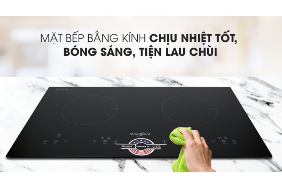 Bếp hồng ngoại đôi lắp âm Whirlpool ACT752/BLV