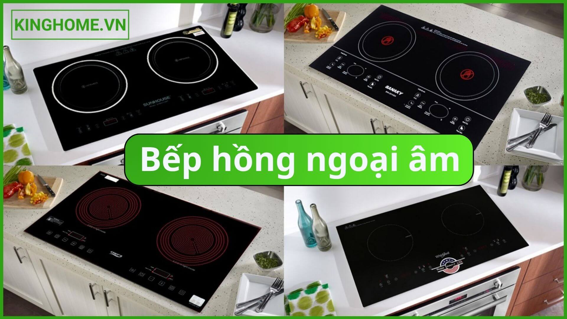 Bếp hồng ngoại âm