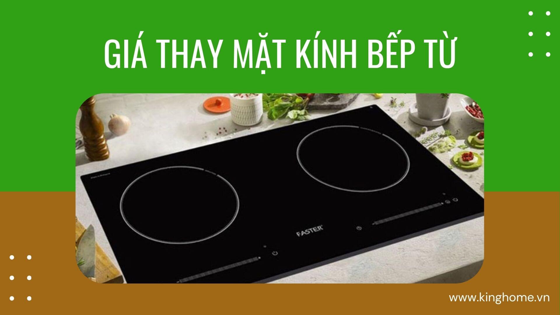 Giá thay mặt kính bếp từ