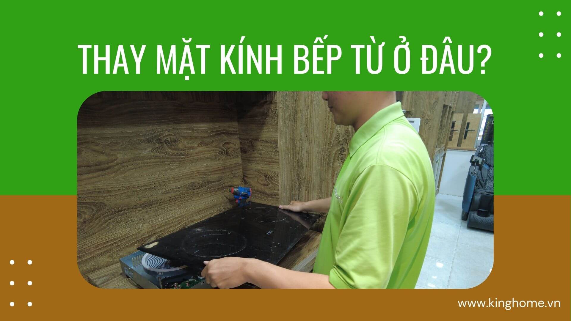 Thay mặt kính bếp từ ở đâu