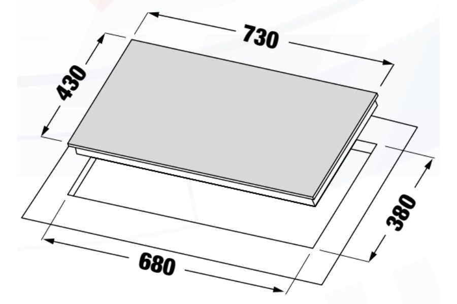 Bếp từ kết hợp hồng ngoại Kaff KF-FL866GIH