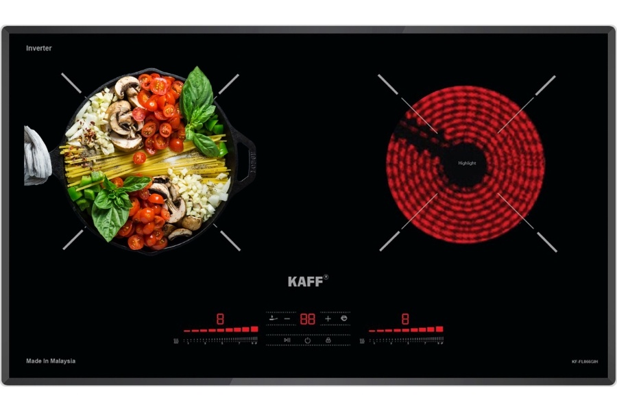 Bếp từ kết hợp hồng ngoại Kaff KF-FL866GIH