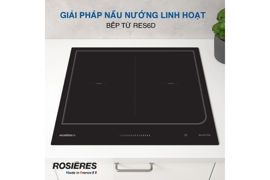 Bếp từ không giới hạn 60cm âm bàn Rosieres RES6D