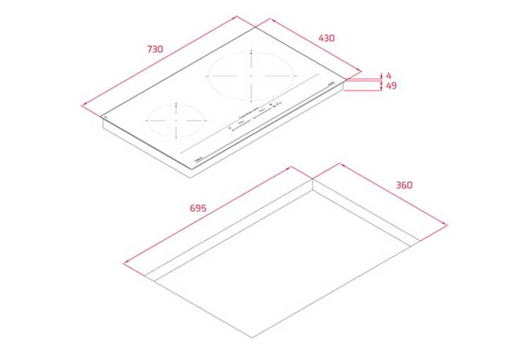 Bếp từ Teka IZC 72610 MST BK 112500059