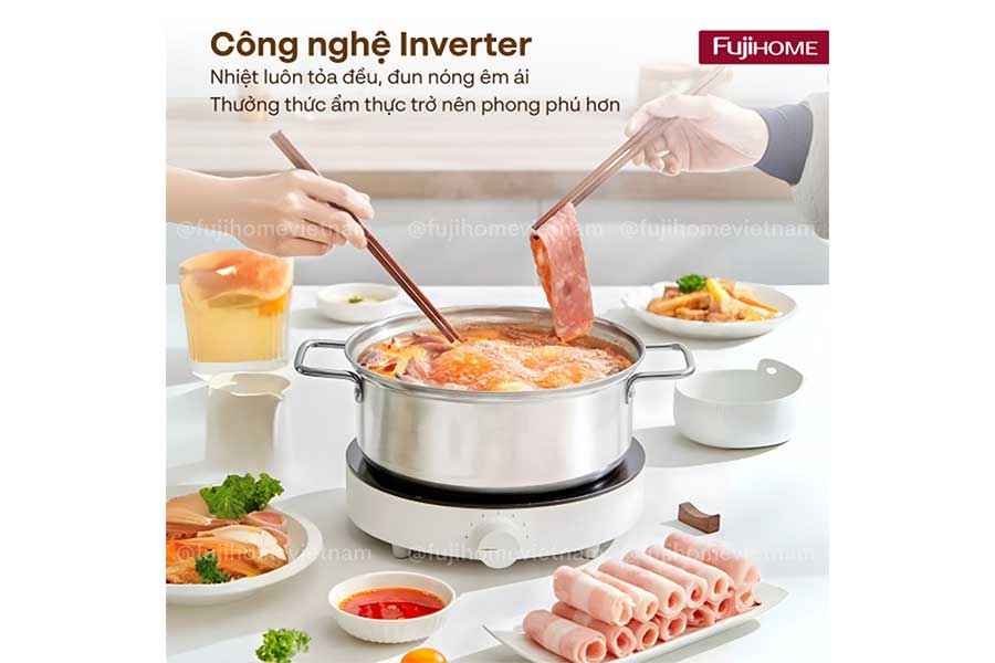 Bếp từ tròn đơn Fujihome IC-H02