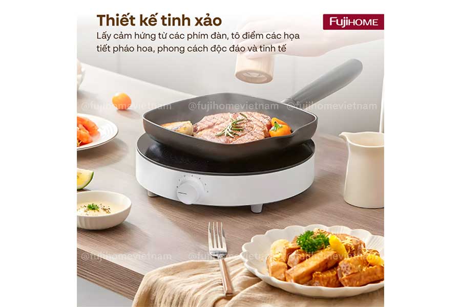 Bếp từ tròn đơn Fujihome IC-H02