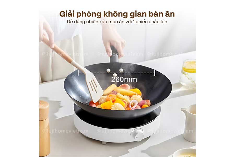 Bếp từ tròn đơn Fujihome IC-H02