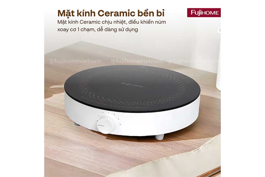 Bếp từ tròn đơn Fujihome IC-H02