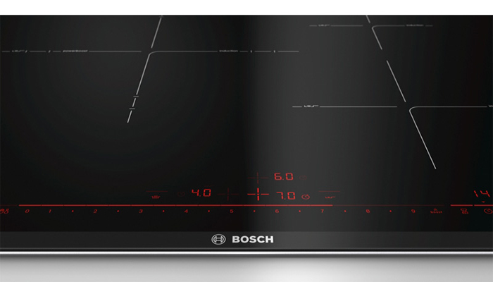 Bảng điều khiển của bếp từ Bosch PID775DC1E