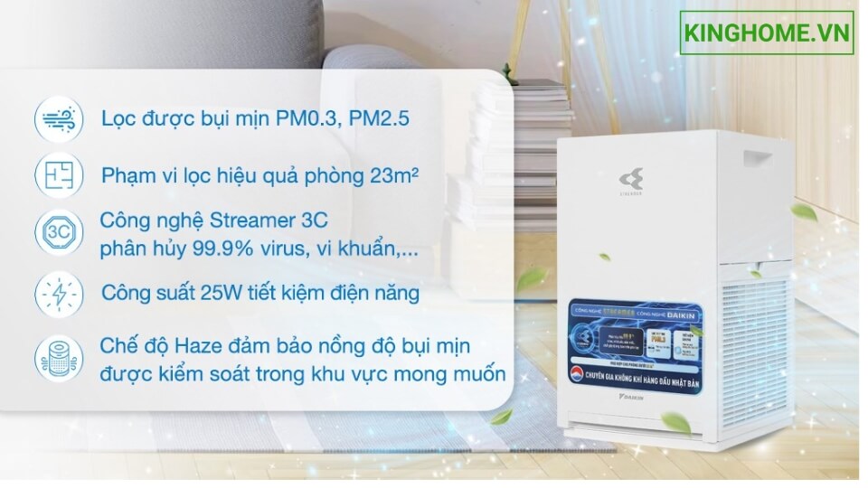 Máy lọc không khí Daikin MC30YVM7