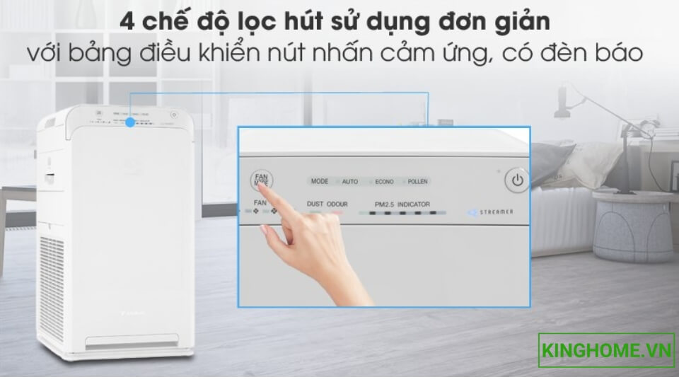 Máy lọc không khí Daikin MC40UVM6-7