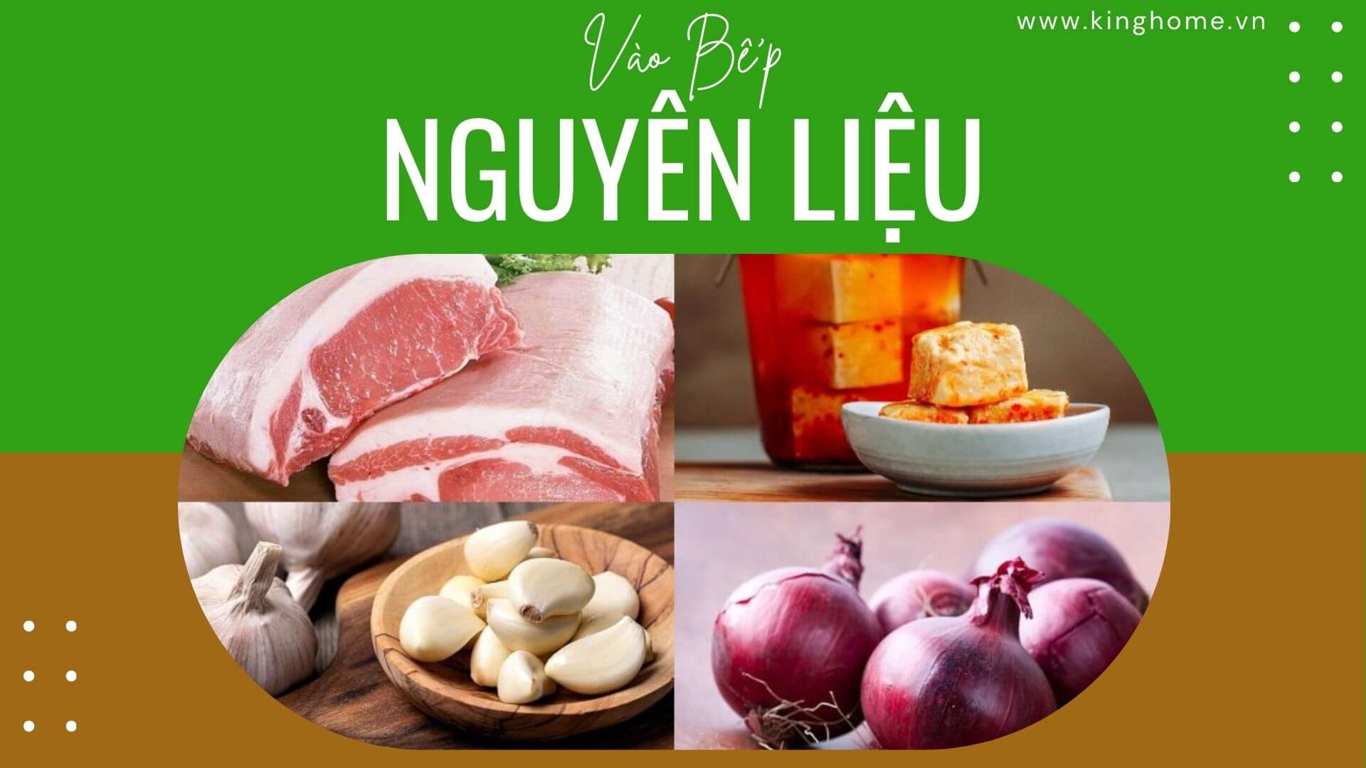 Nguyên liệu làm thịt heo nướng chao