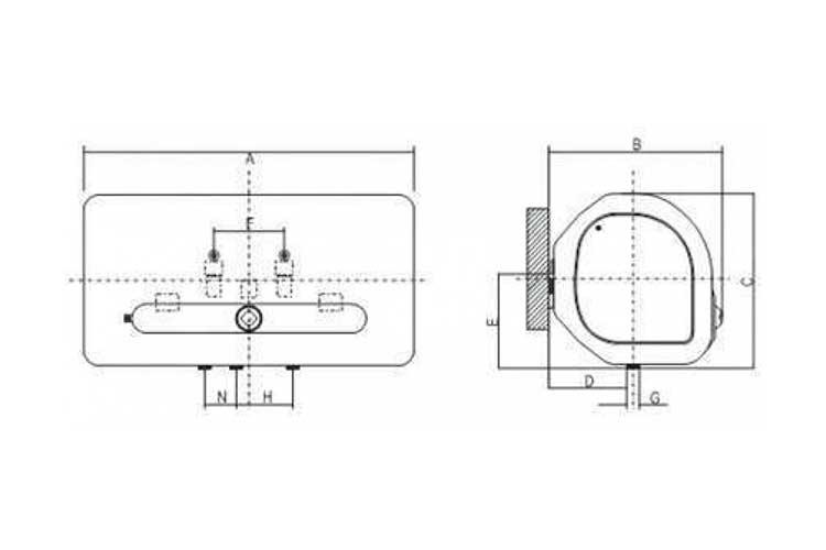 Máy nước nóng Ferroli QQ AE 15L