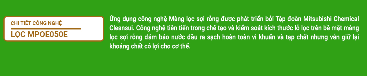 Bộ 2 lõi, dành cho MPOE-P và MPOE-S