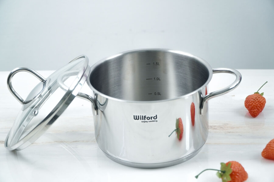 Bộ nồi inox 7 món Chefs Wilford WF7Plus