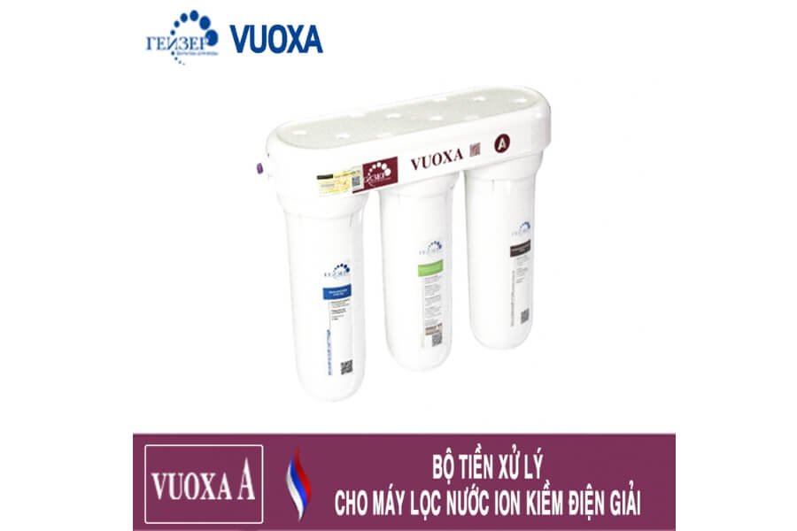 Bộ tiền xử lý cho máy lọc nước ion kiềm Geyser Vuoxa A