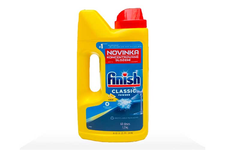 Bột rửa bát Finish Classic 1.2Kg - Hương Chanh