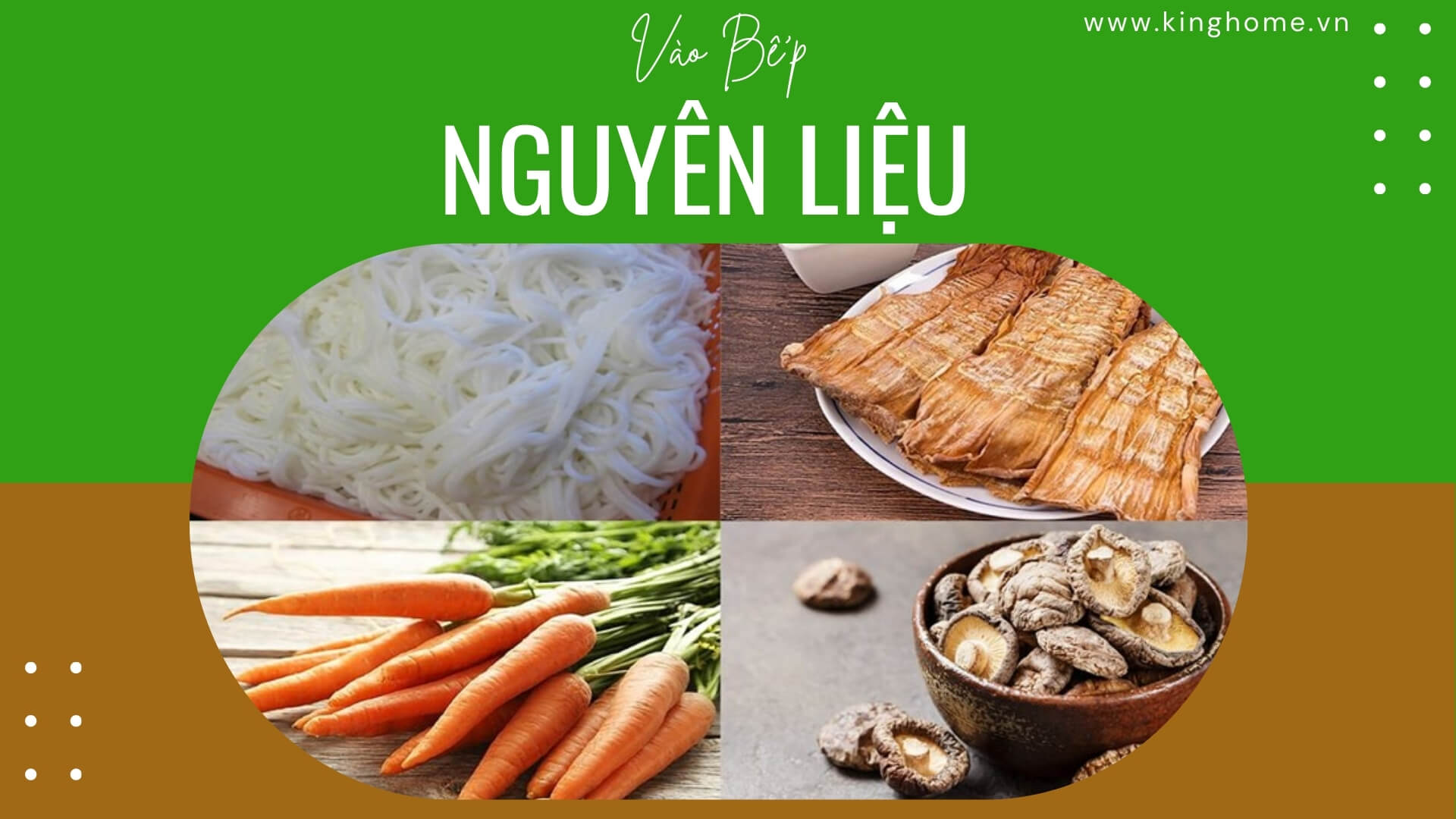 Nguyên liệu bún măng chay