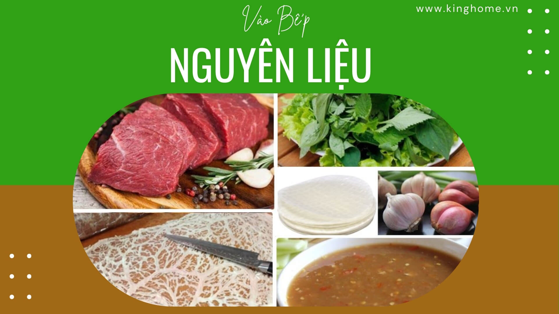 Nguyên liệu bò nướng mỡ chài